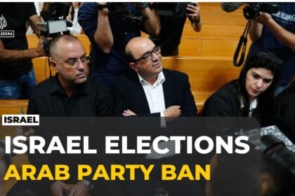 Israeli Knesset elections: Arab party leader drops out after being disqualified
