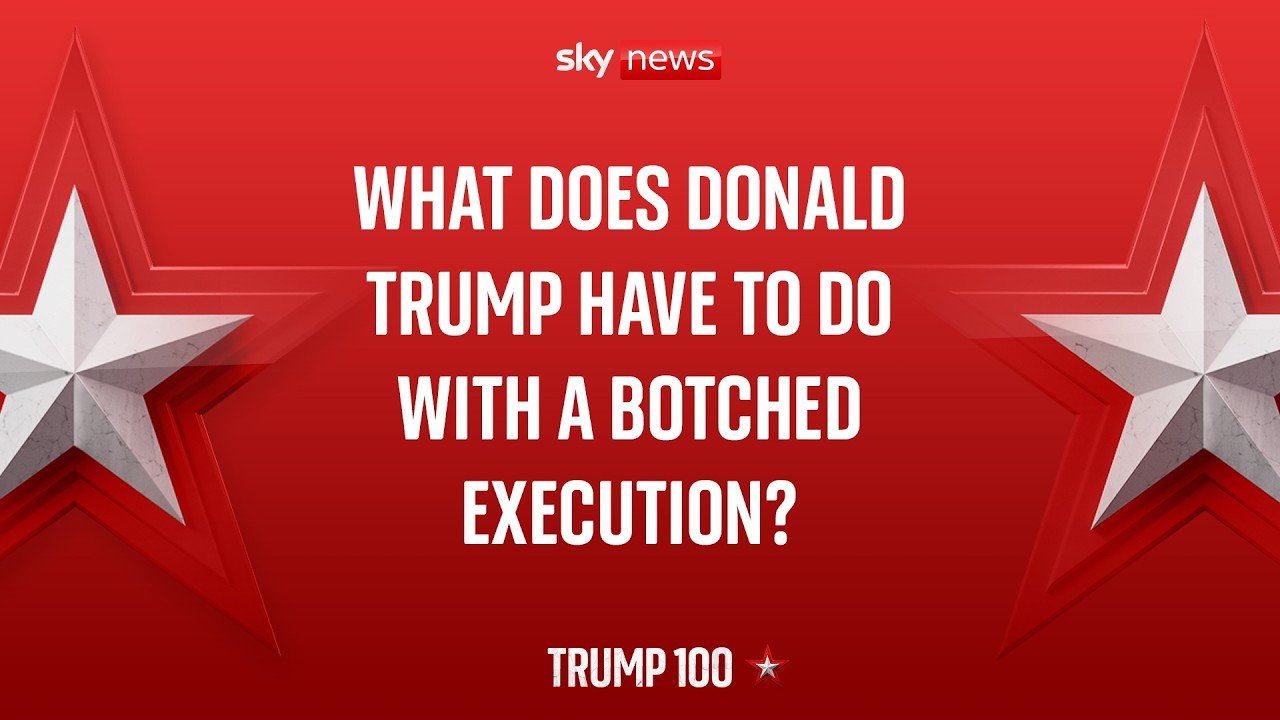 The botched execution in Tennesee - what happened - and what's the link to Donald Trump?