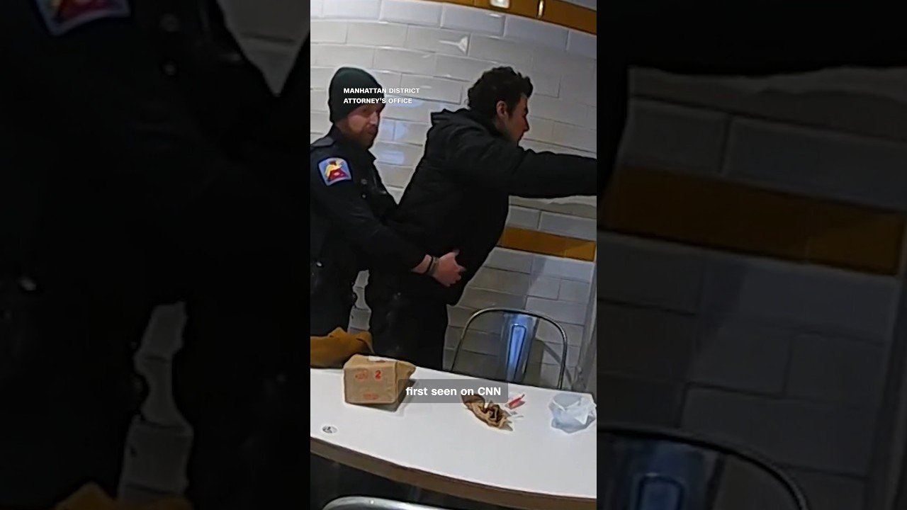 CNN obtains new bodycam footage of Luigi Mangione’s arrest