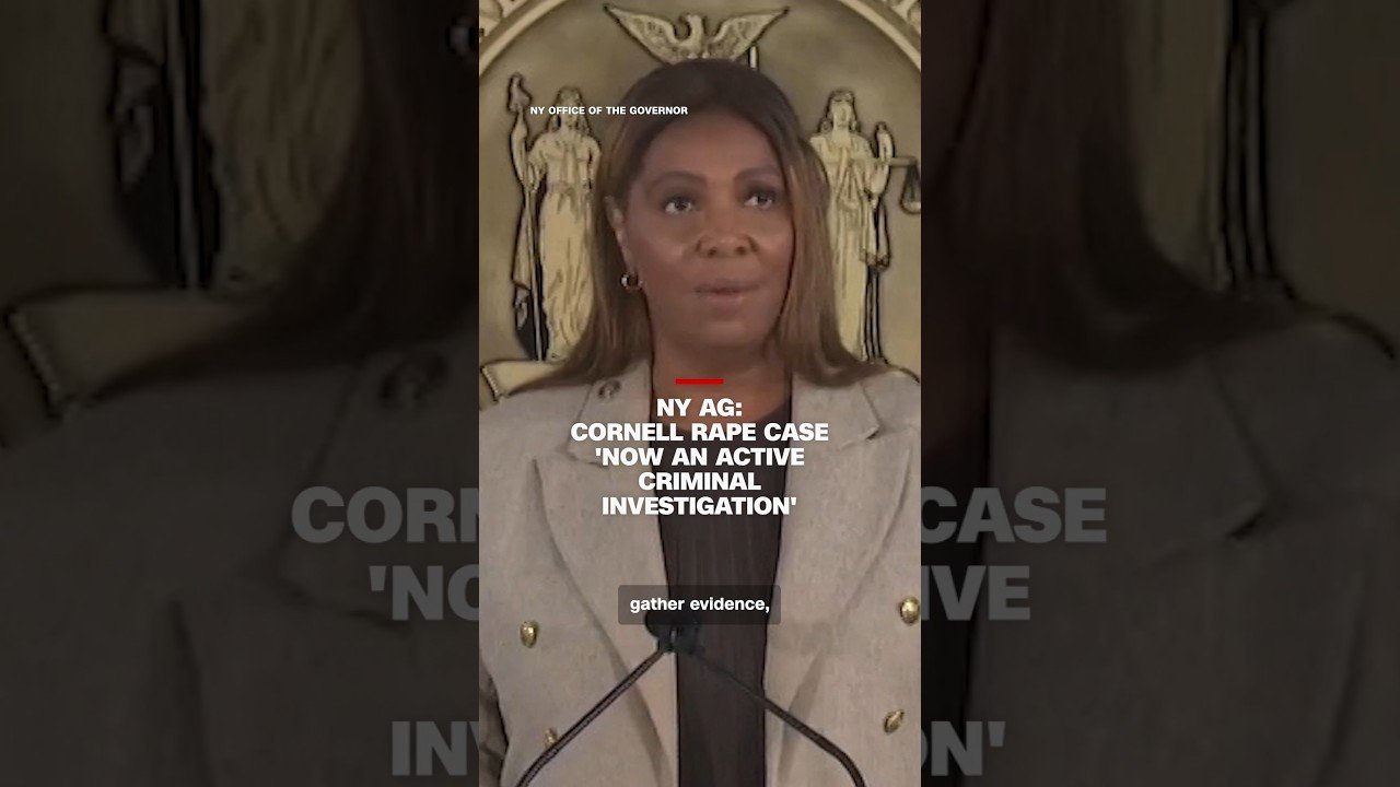 NY AG: Cornell rape case 'now an active criminal investigation'
