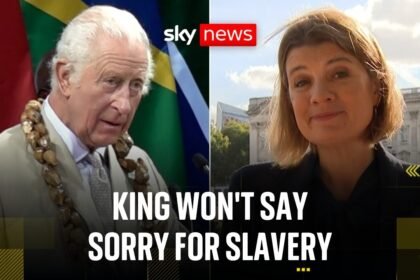 King Charles will not apologise for slavery during his upcoming Caribbean tour