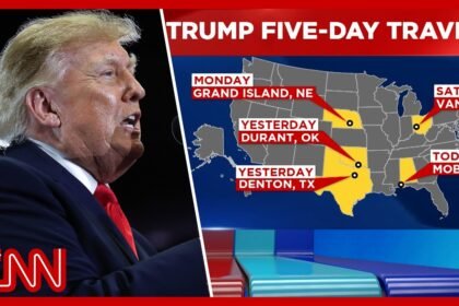 Trump campaigning in states GOP usually wins as midterms race tightens