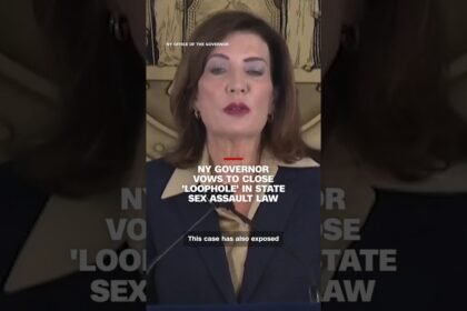 NY governor vows to close 'loophole' in state sex assault law