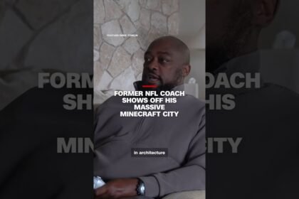 Mike Tomlin reveals his massive Minecraft city