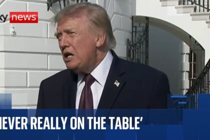 Trump rules out diesel export ban ahead of Alabama visit