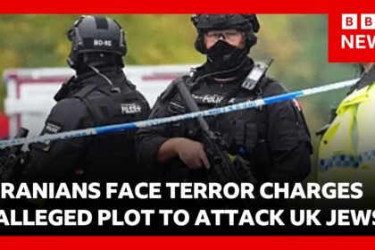 Iranian men charged with terror plot to target UK Jewish community | BBC News