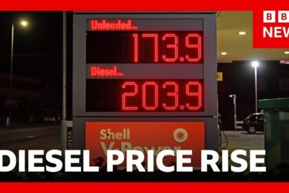 Why has UK diesel price hit an all time high? | BBC News
