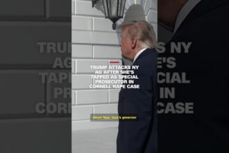 Trump attacks NY AG after she's tapped as special prosecutor in Cornell rape case