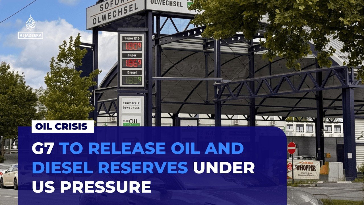 G7 to release 100 million barrels of oil and diesel reserves under US pressure