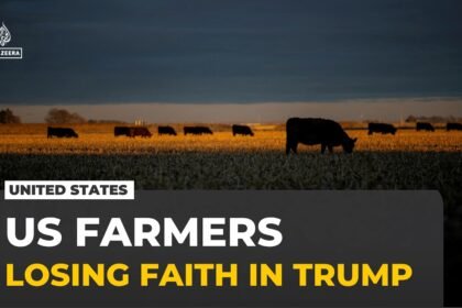 US farmers squeezed by trade war, losing faith in Trump
