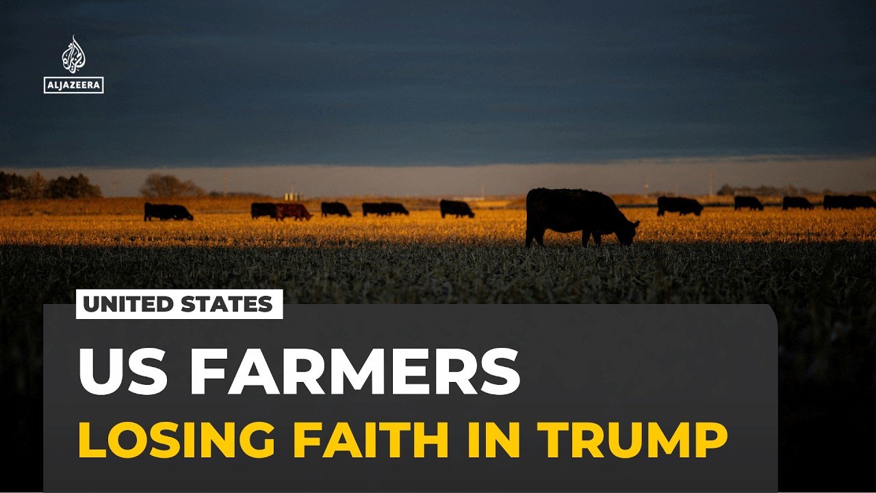US farmers squeezed by trade war, losing faith in Trump