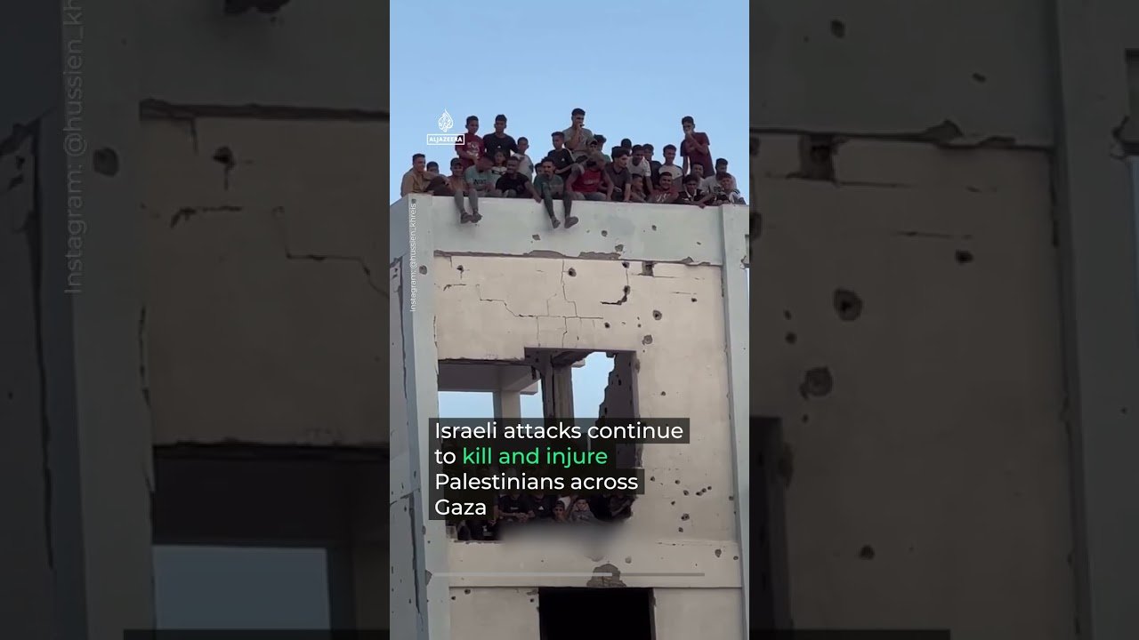 Palestinians gather for football amid Gaza’s ruins