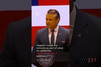 Hegseth announces 20% cut to US military commanders | AJ #shorts