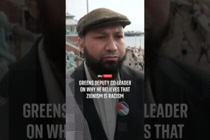 Greens deputy co-leader on why he thinks Zionism is racism