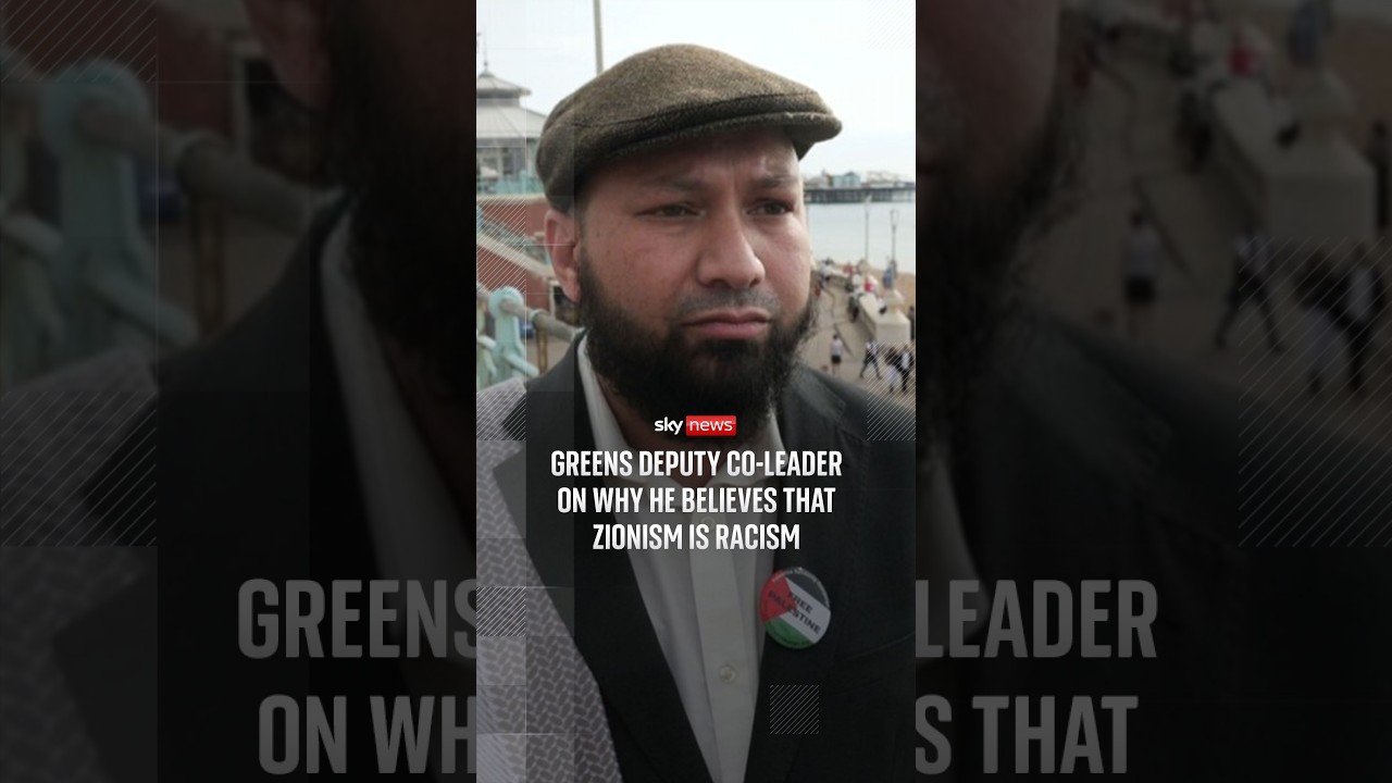 Greens deputy co-leader on why he thinks Zionism is racism