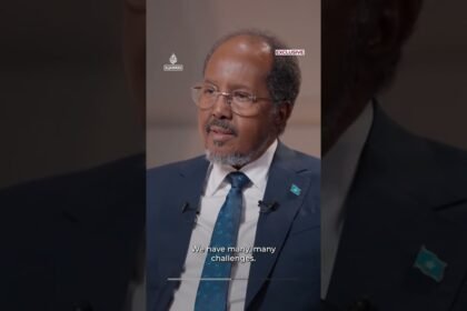 Somalia won’t accept Israeli presence ‘under any circumstances’, says president | AJ #shorts