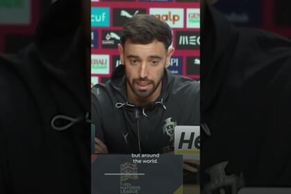 Fernandes denies Portugal rift, hails Ronaldo after walk out | AJ #shorts