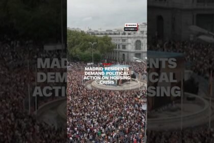 Madrid residents demand political action on housing crisis