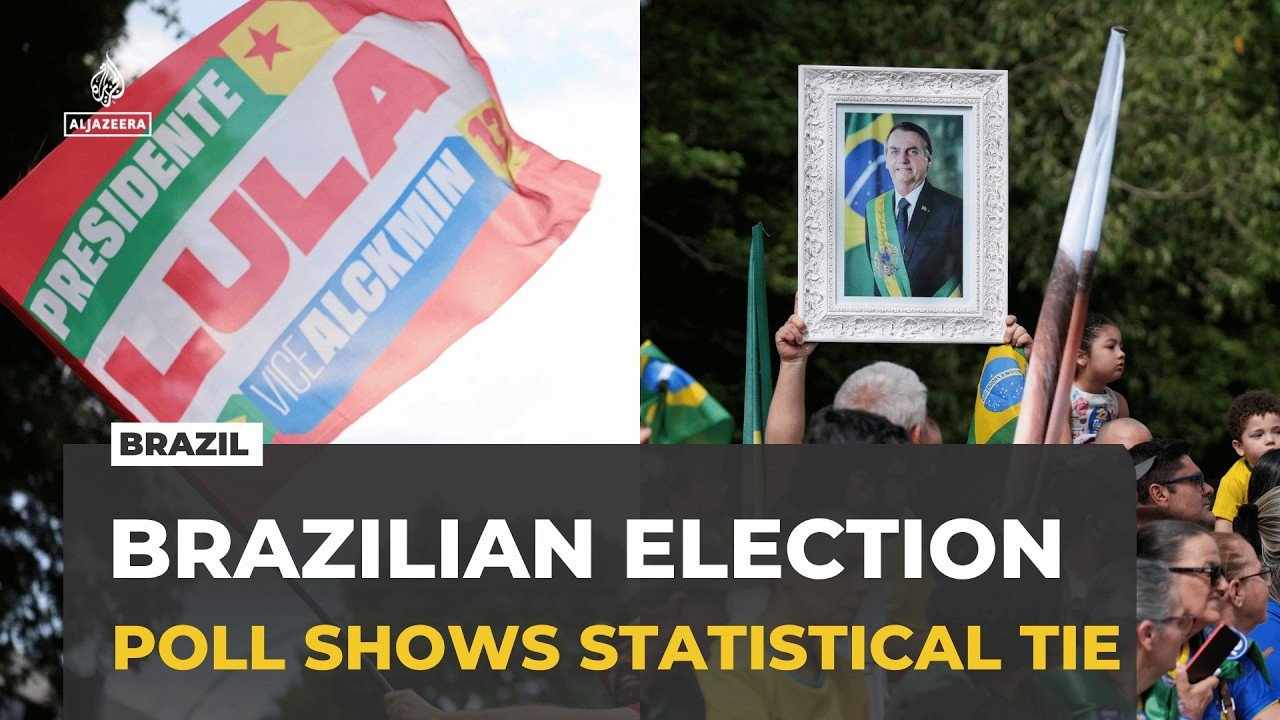 Lula and Flavio Bolsonaro close campaigns in dead-heat Brazil vote