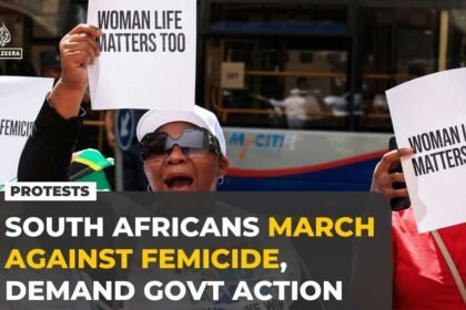 South Africa protests demand action against femicide as bodies of 11 women found