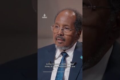 Somalia President: Houthis ‘not in a position’ to bring Yemen peace | AJ #shorts