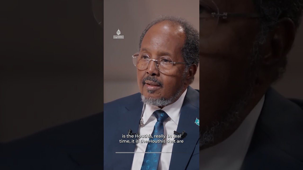 Somalia President: Houthis ‘not in a position’ to bring Yemen peace | AJ #shorts