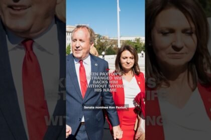 Ken Paxton’s estranged wife backs him without saying his name