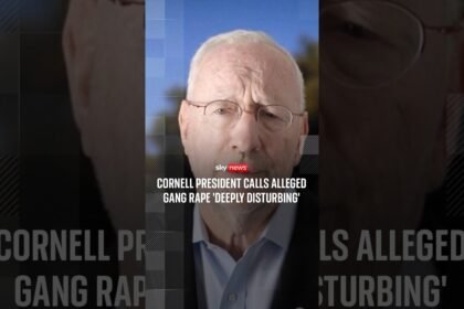 Cornell president calls alleged gang rape 'deeply disturbing'