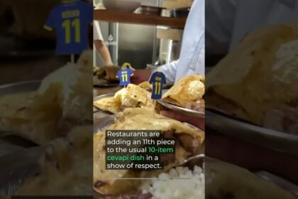 Tributes as Bosnian football star Edin Dzeko retires | AJ #shorts