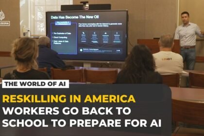 US workers head back to school to reskill as AI reshapes the job market