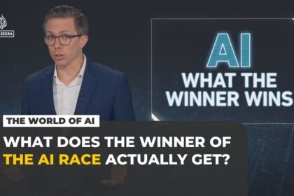 What does winning the AI race really mean?