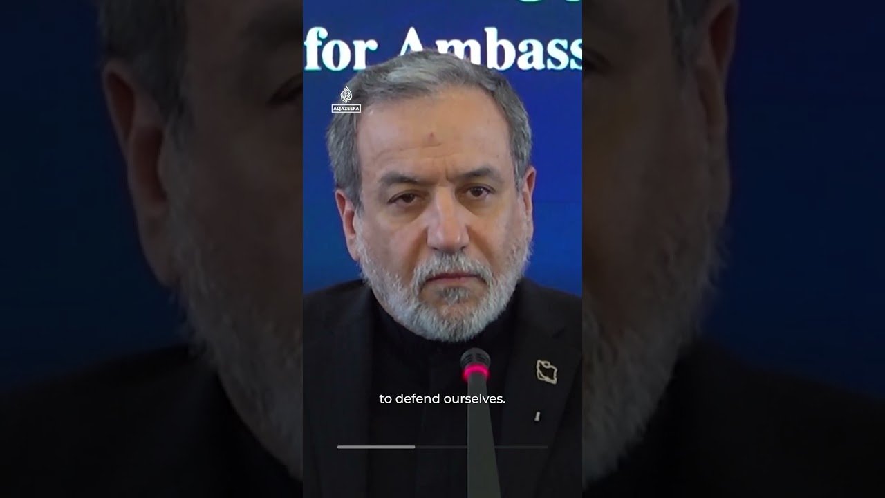 Iran tells US: there is ‘no military solution’ to end the war | AJ #shorts