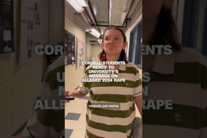 Cornell students react to university’s message on alleged 2024 rape