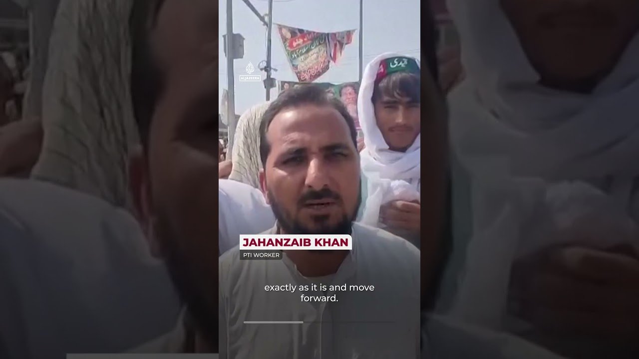 Imran Khan’s party launches march to Islamabad demanding his release | AJ #shorts