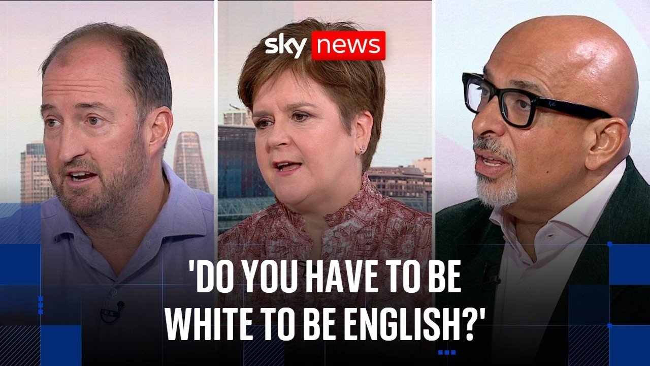 Sky News panel discuss Suella Braverman's comments about what makes you English