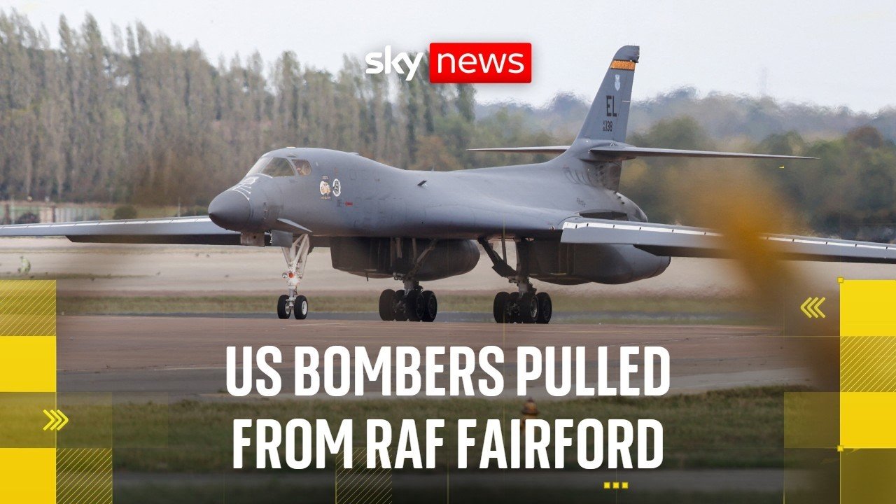 Pentagon's 'hasty' decision to pull US bombers out of RAF Fairford: What we know