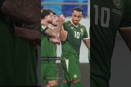 Spitting allegations as Ireland and Israel fight out ill-tempered draw | AJ #shorts