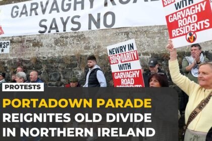 Orange Order march revives decades-old standoff in Northern Ireland