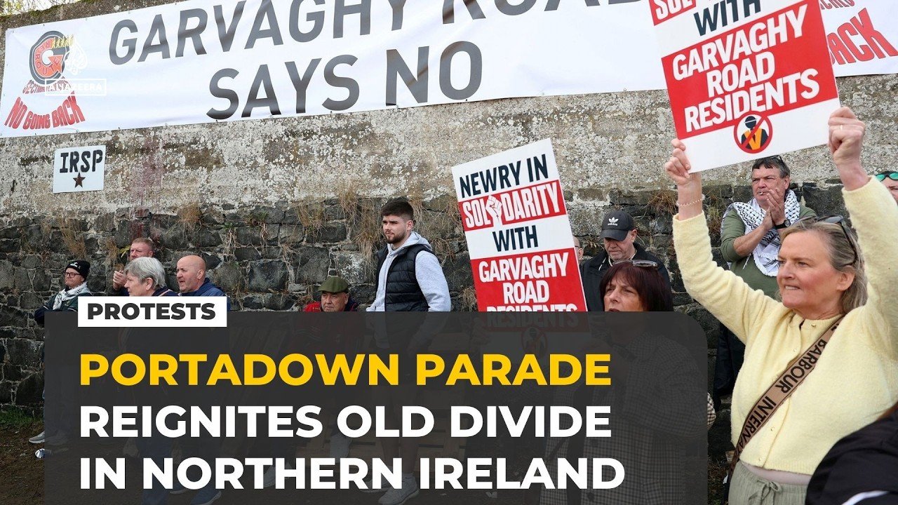 Orange Order march revives decades-old standoff in Northern Ireland