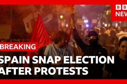 Spain's prime minister calls snap election after housing protests | BBC News