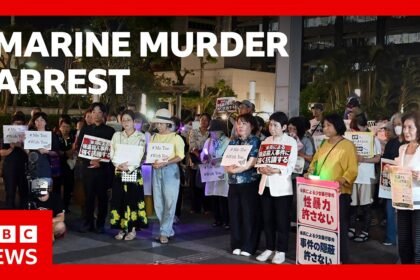 US Marine arrested over murder of woman in Japan's Okinawa | BBC News