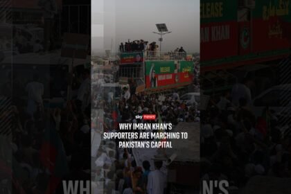 Why Imran Khan's supporters are marching to Pakistan's capital