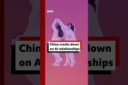 China cracks down on AI relationships. #China #AI #BBCNews