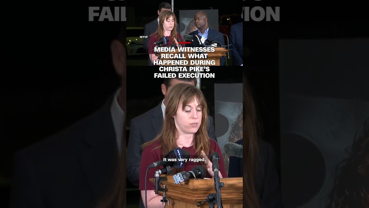 Media witnesses recall what happened during Christa Pike’s failed execution