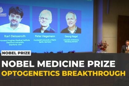Nobel medicine prize honours three scientists for breakthrough in optogenetics