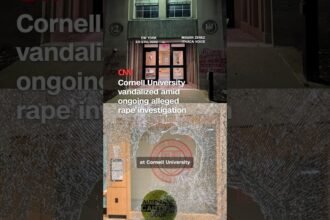 Cornell University vandalized amid ongoing alleged rape investigation