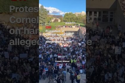 Protesters at Cornell speak out on handling of alleged gang rape