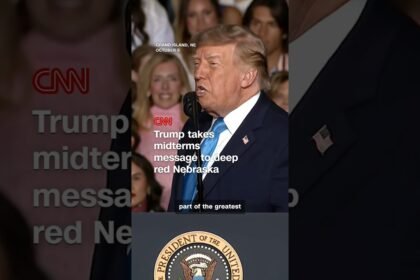 Trump takes midterms message to deep red Nebraska
