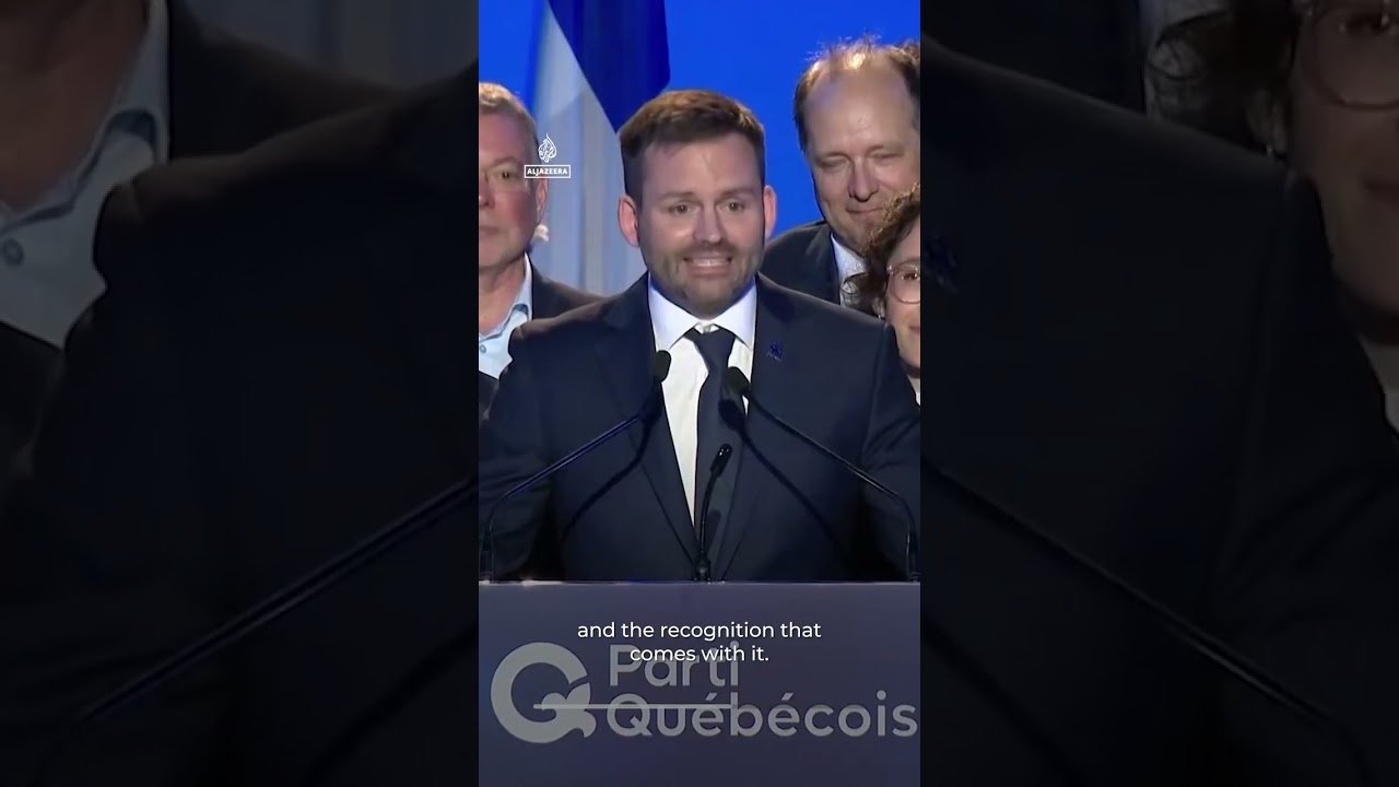 Quebec separatists win election reviving push for independence | AJ #shorts