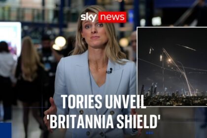 Tories pledge 'Britannia Shield' to defend UK against drone and missile threats
